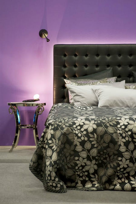 Purple bedrooms make for more sex